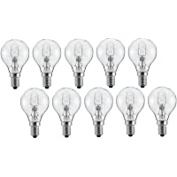 Luminizer 3090 - Bombillas halógenas (G45- E14- 42 W = 55 W- intensidad regulable- luz blanca cálida)